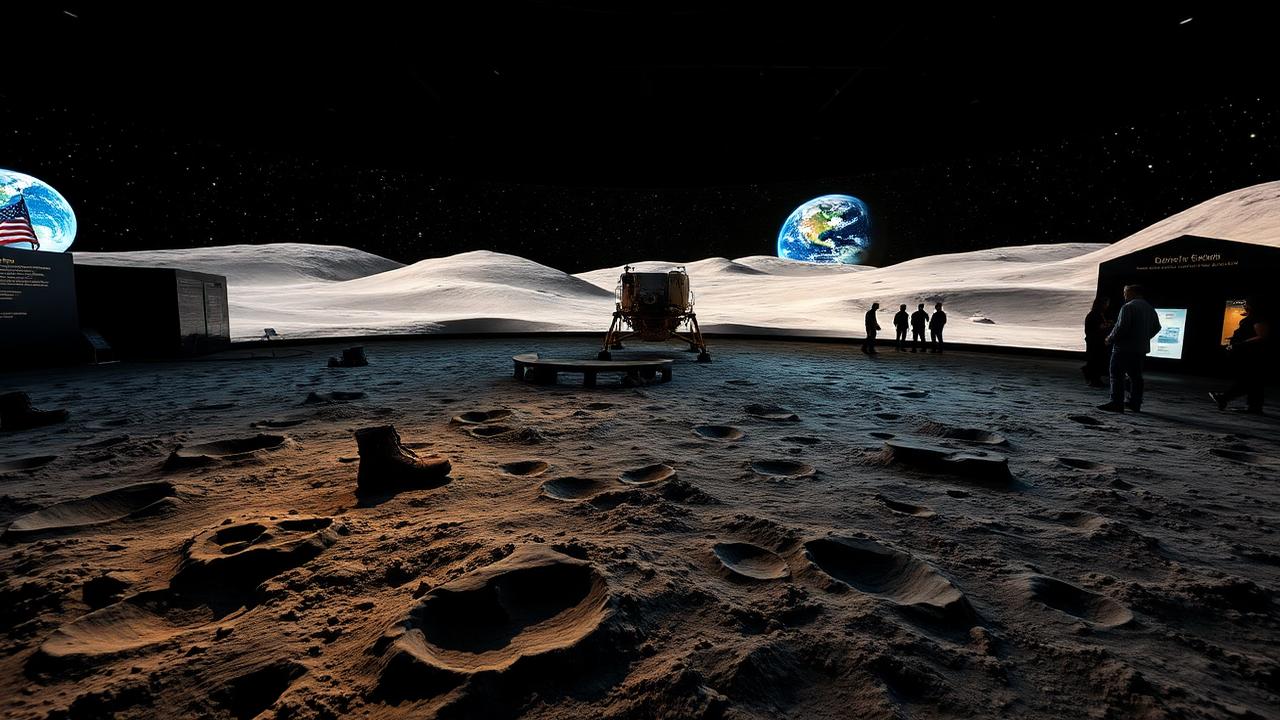 Moonwalkers Experience concept rendering